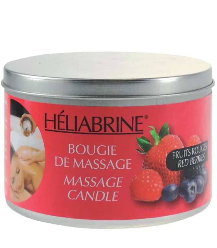 هيليابرين شمعة تدليك التوت الأحمر
