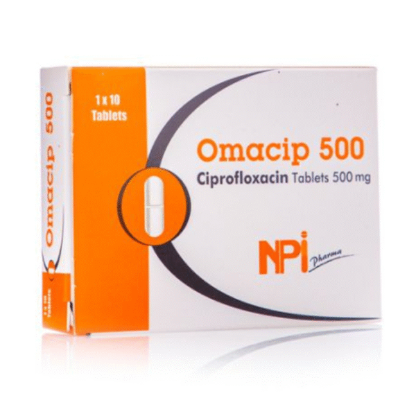أوماسيب 500 مجم 10 أقراص OMACIP