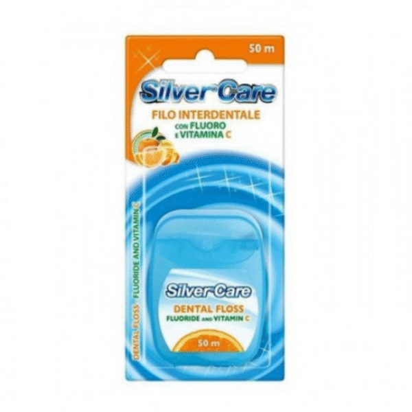 خيط تنظيف الأسنان الفضي مع فيتامين سي (4102) SILVER CARE FLOSS